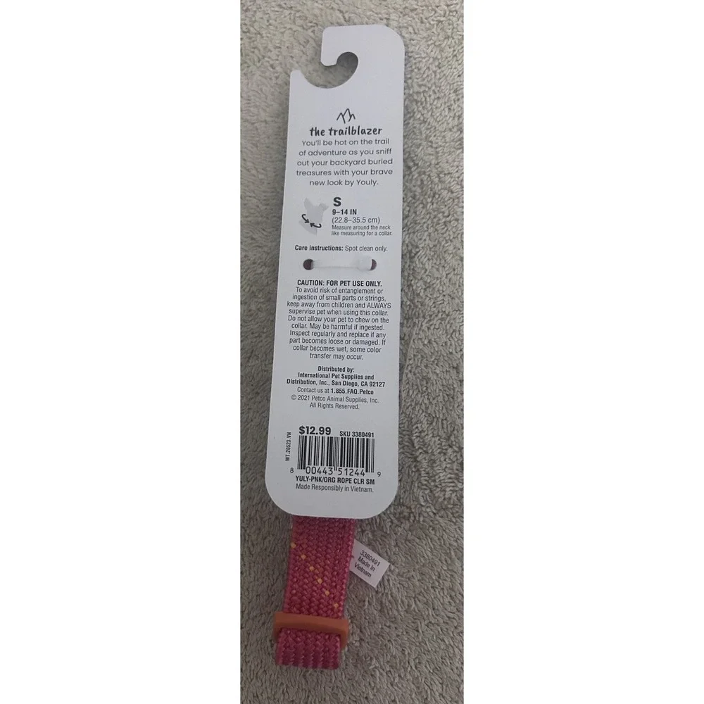 Youly The Trailblazer Small Dog Collar 9